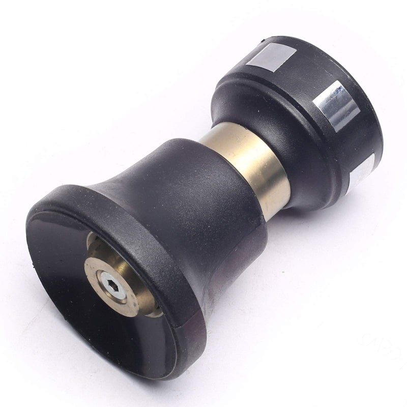 DEVMO Garden Hose Water Nozzle Pressure Sprayer Deluxe Solid Brass Fire Fireman Style Hose Nozzle Heavy Duty - Image 1